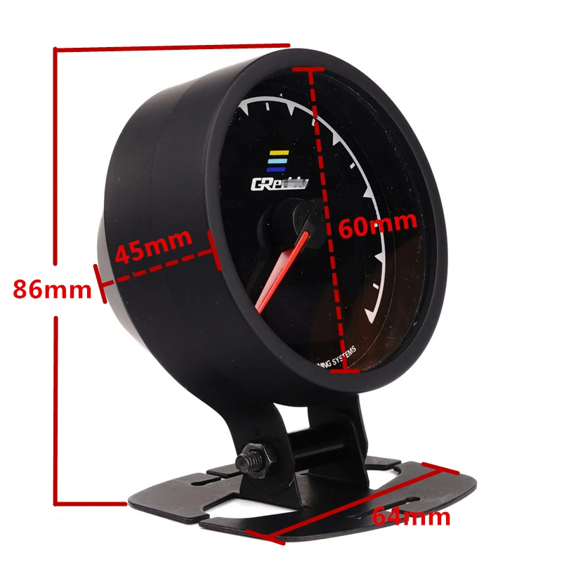 Гоночный манометр GReddi Multi D/A ЖК цифровой дисплей давление масла автомобильный