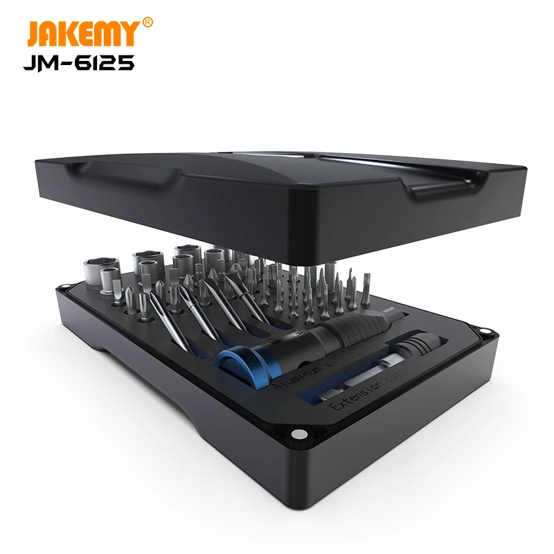 JAKEMY JM 6125 оригинальный набор отверток с высокое качество S 2 сменная насадка для