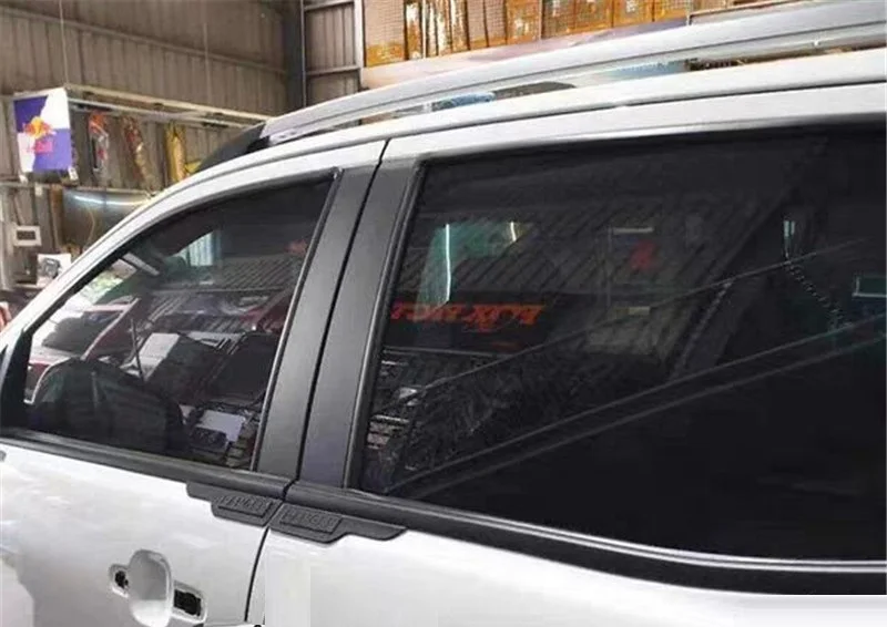 Наружный молдинг хромированный Стайлинг автомобиля наклейка на окно планки