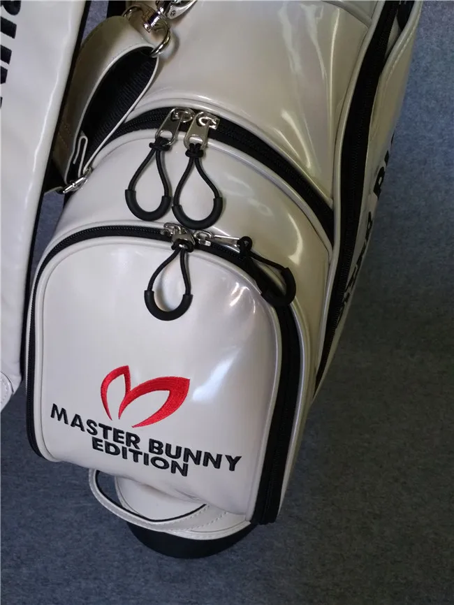 Стандартная сумка для гольфа Master Bunny Edition белый цвет стеллаж EMS доставка|Сумки