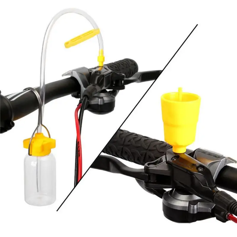 

Universal Bicycle Hydraulic Disc Brake Oil Bleed Kit for Tektro Sram Avid Mula Hayes Bike Brake Repair Tool