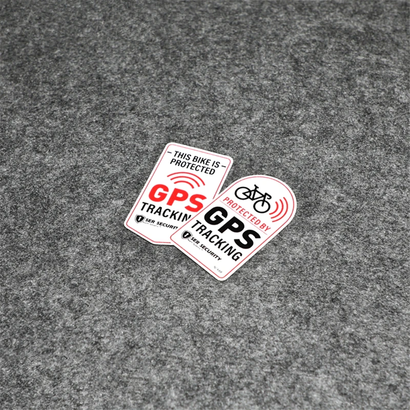 

Bicycle Safety Reflective Sticker GPS Tracking Protected Motorcycle Anti-theft Decals Waterproof Relective Sticker Car Styling