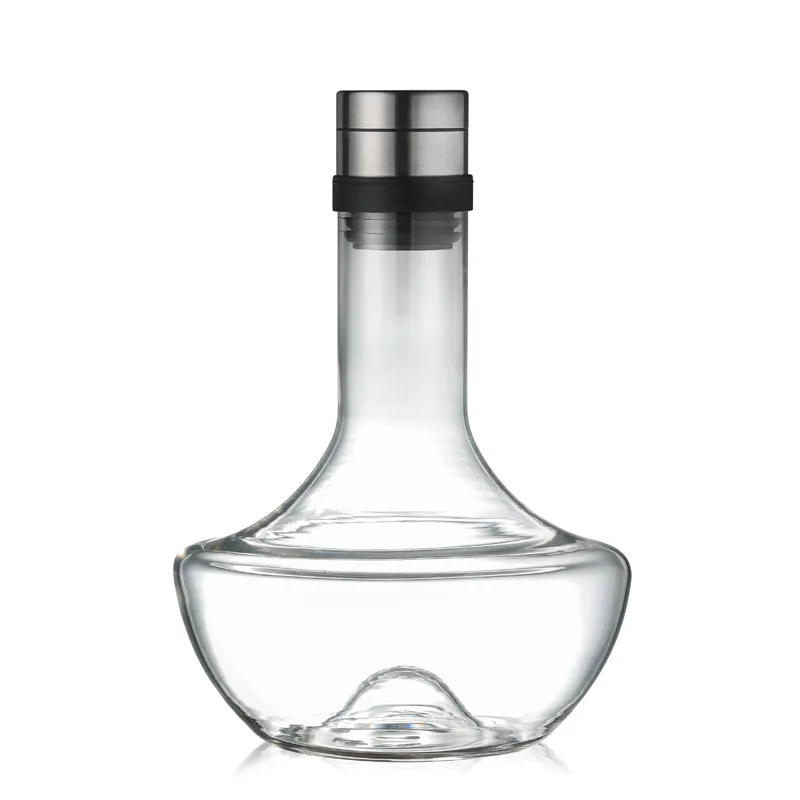 

Crystal High-end 1000ML Breathing Storage Type Decanter Creative Decanter Hot-selling Decanter Gift Box Outer Packaging