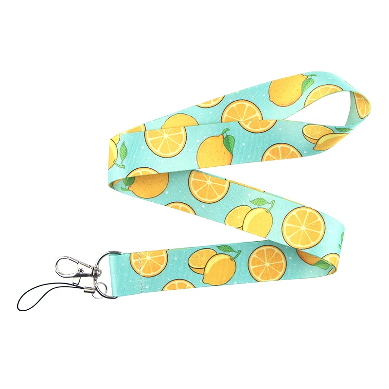 P4244 Dongmanli милый фруктовый киви Талреп Бейдж ID Lanyards/мобильный телефон Веревка/ключ талреп шейный ремень аксессуары