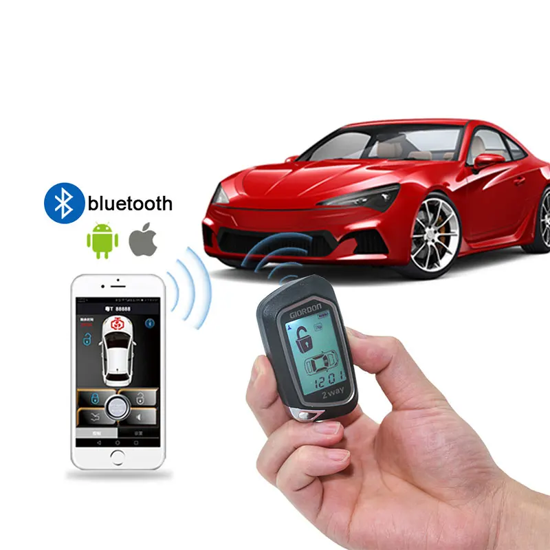 

Автомобильные аксессуары для женщин, Автомобильная сигнализация, автоматическое открытие багажника, мобильное приложение, Система бесклю...