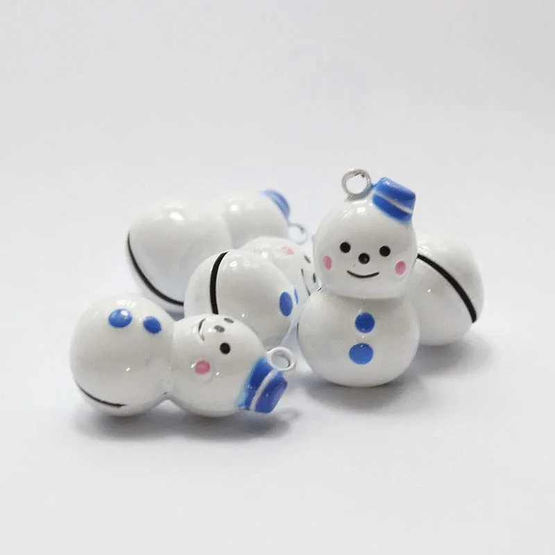 Много видов мультфильм Jingle Bell Рождество Хэллоуин Висячие талисманы кошка животное ожерелье подвеска ручной работы ремесла Ювелирные изделия Аксессуары - Окраска металла: BLD0349