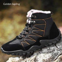 golden sapling outdoor mens boots classics mountain trekking shoes winter fashion snow boot waterproof fabric men casual shoe