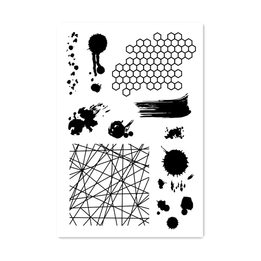 Горячая Распродажа чернила прозрачные штампы/силиконовые уплотнения роликовый