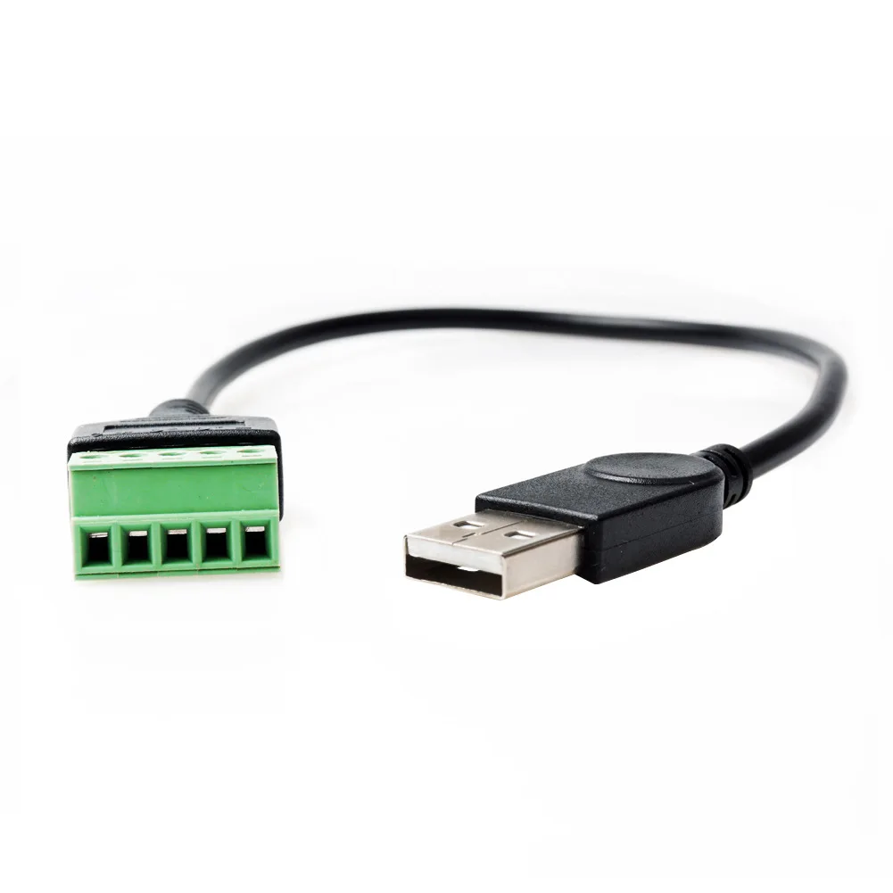 USB 3. 0 Type A Male к 5Pin винтовой защитный клеммный разъем переходной кабель провод 5P