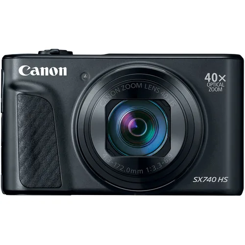 

Used Canon PowerShot SX740 HS Digital Camera (Black) -40x Zoom -4K Video -WiFi