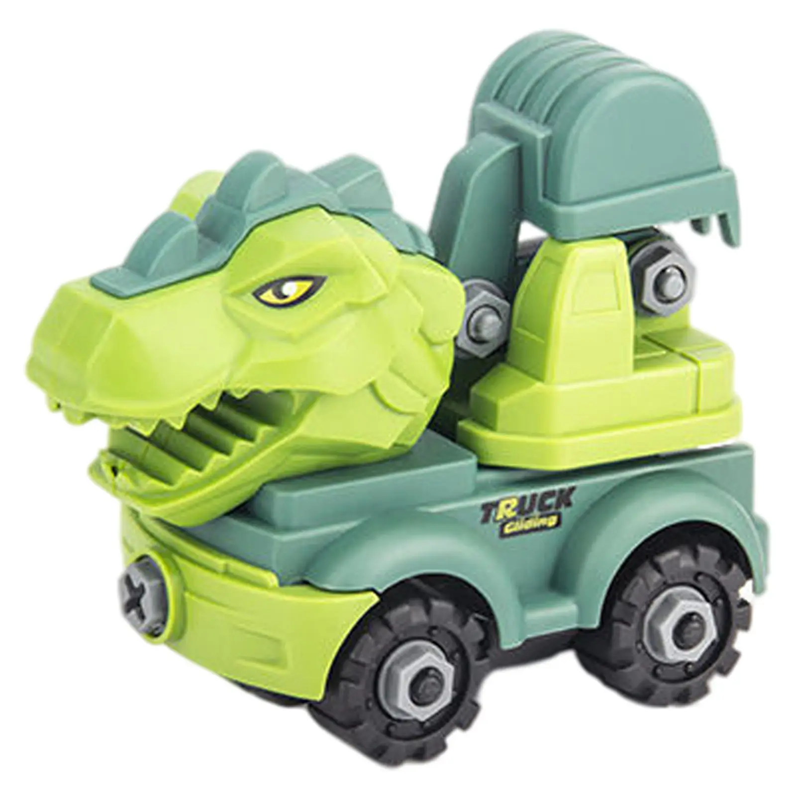 

Dinosaur Car Take Apart Toys with Tool Fun Friction Powered Truck for Kids Child Boy Girl Birthday Gift Christmas Present Toy
