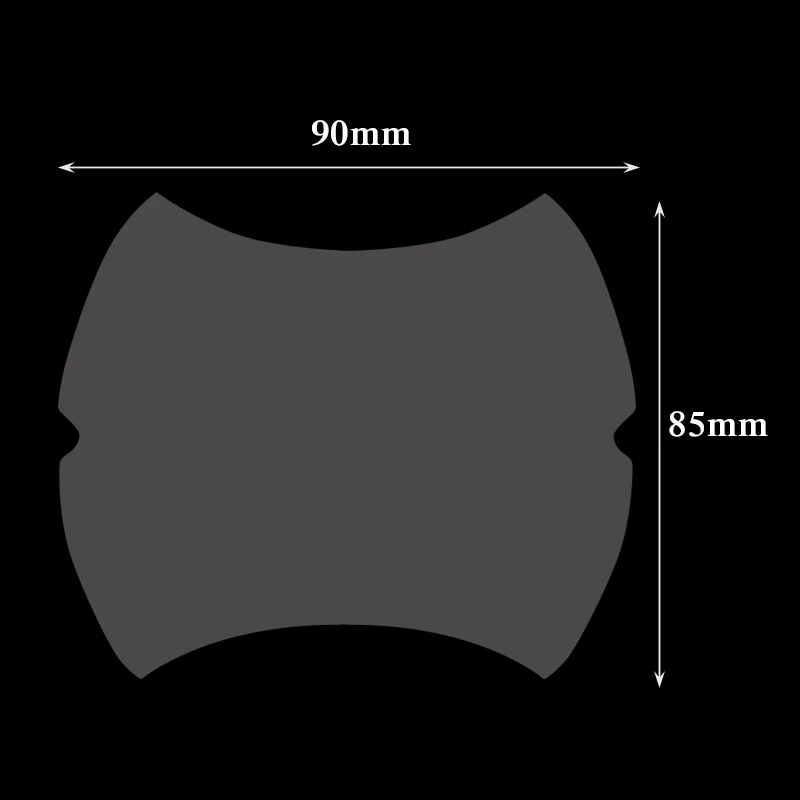 Прозрачная защитная пленка из ТПУ на автомобильную ручку наклейки дверь