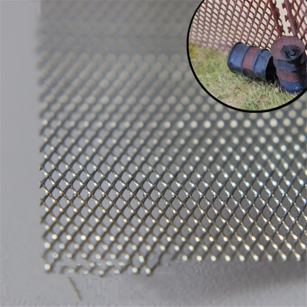 2 шт./лот 1-3 мм забор из колючей проволоки модель бака фильтр поезд строительная