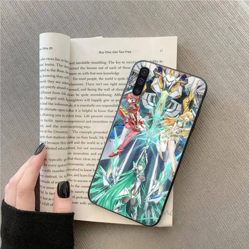 

xenoblade chronicles 2 cartoon Phone Case For Samsung galaxy S note 7 8 9 10 20 fe edge A 6 10 20 30 50 51 70 lite plus Soft