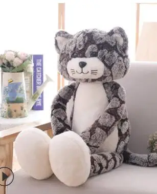 like pic Bolafynia Детская плюшевая игрушка длиннононогий Кот детская мягкая игрушка на Рождество подарок на день рождения - Цвет: like pic
