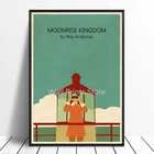 Плакаты и принты MOONRISE KINGDOM Винтаж, классическое кино, настенные картины для домашнего декора, Картина на холсте (без рамки)
