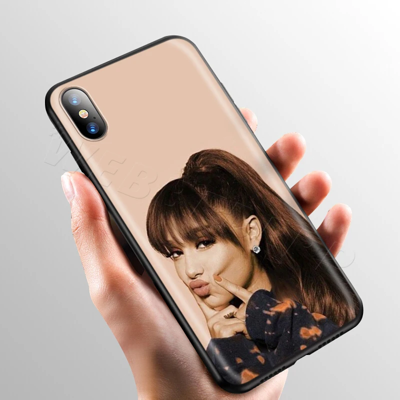 7 Webbedepp Ariana Grande Прекрасный чехол для Apple iPhone 11 Pro XS Max XR X 8 7 6 6S Plus 5 5S SE - Цвет: 7