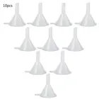 10 шт. Пластик небольшой воронки для духов жидкое эфирное масло розлива пустая бутылка упаковка инструмент Q1JC