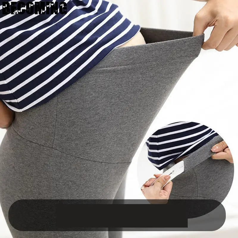 Леггинсы для беременных эластичные спортивные штаны йоги Длинные хлопковые