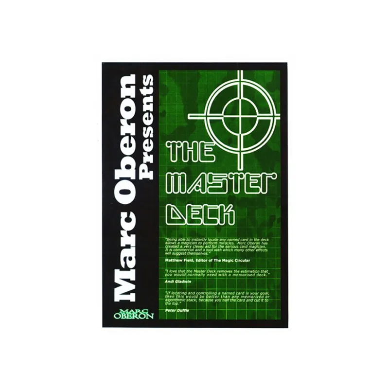 

The Master Deck ( DVD And Gimmick ),Close Up Magic,Mentalism,Stage Magic Props,Professional For профессиональные маги