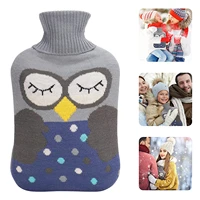 2l water filling hot water bag for female warm belly hands and feet cute warm water bag keep on hand warmer hot water bottle bag