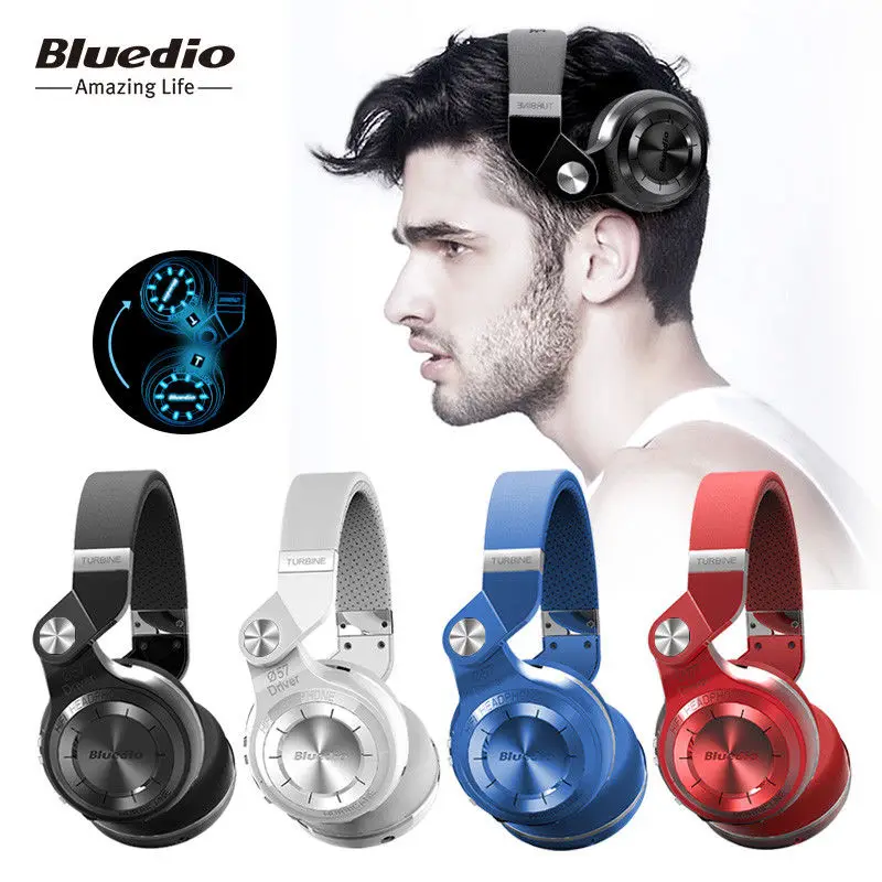 Bluedio T2S Bluetooth 4 1 Наушники беспроводной стерео микрофон Складная гарнитура |