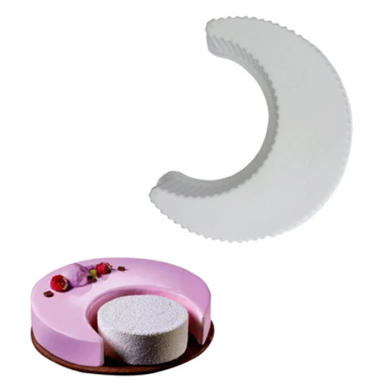 

High Quality Silicone Mold Baking Set Crescent Shaped Design Mousse Mold Cake Bread Chocolate Party Dessert Mold