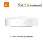 Умный датчик света Xiaomi Mijia Zigbee, устройство для обнаружения света, интеллектуальное соединение, водонепроницаемый, с интеллектуальным многорежимным шлюзом