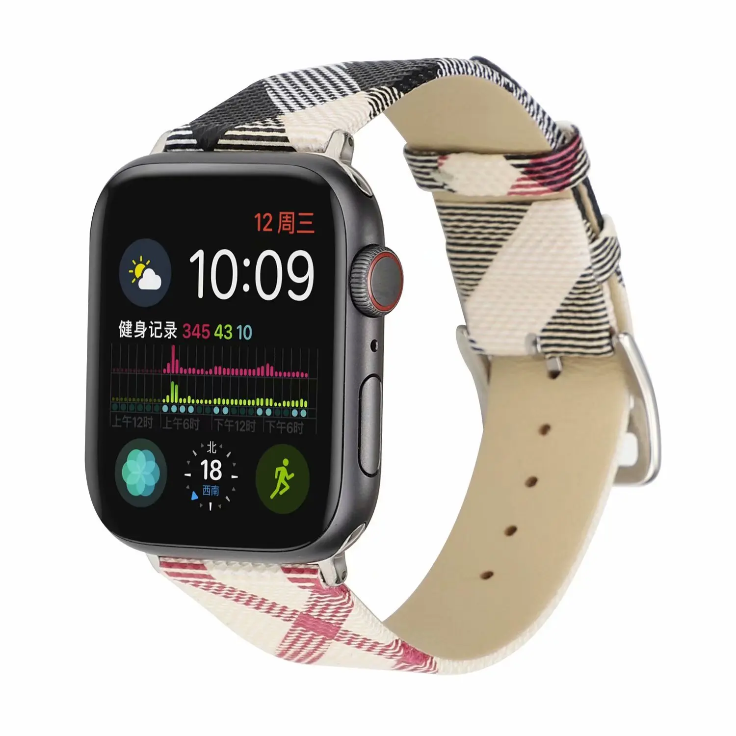 Натуральная кожа ремешок для наручных часов Apple Watch, ремешок 44/40 мм обувь для мужчин и женщин часы ремешок 42 38 мм и нержавеющая сталь металлический корпус для наручных часов iwatch серии 5 4 3 2 1