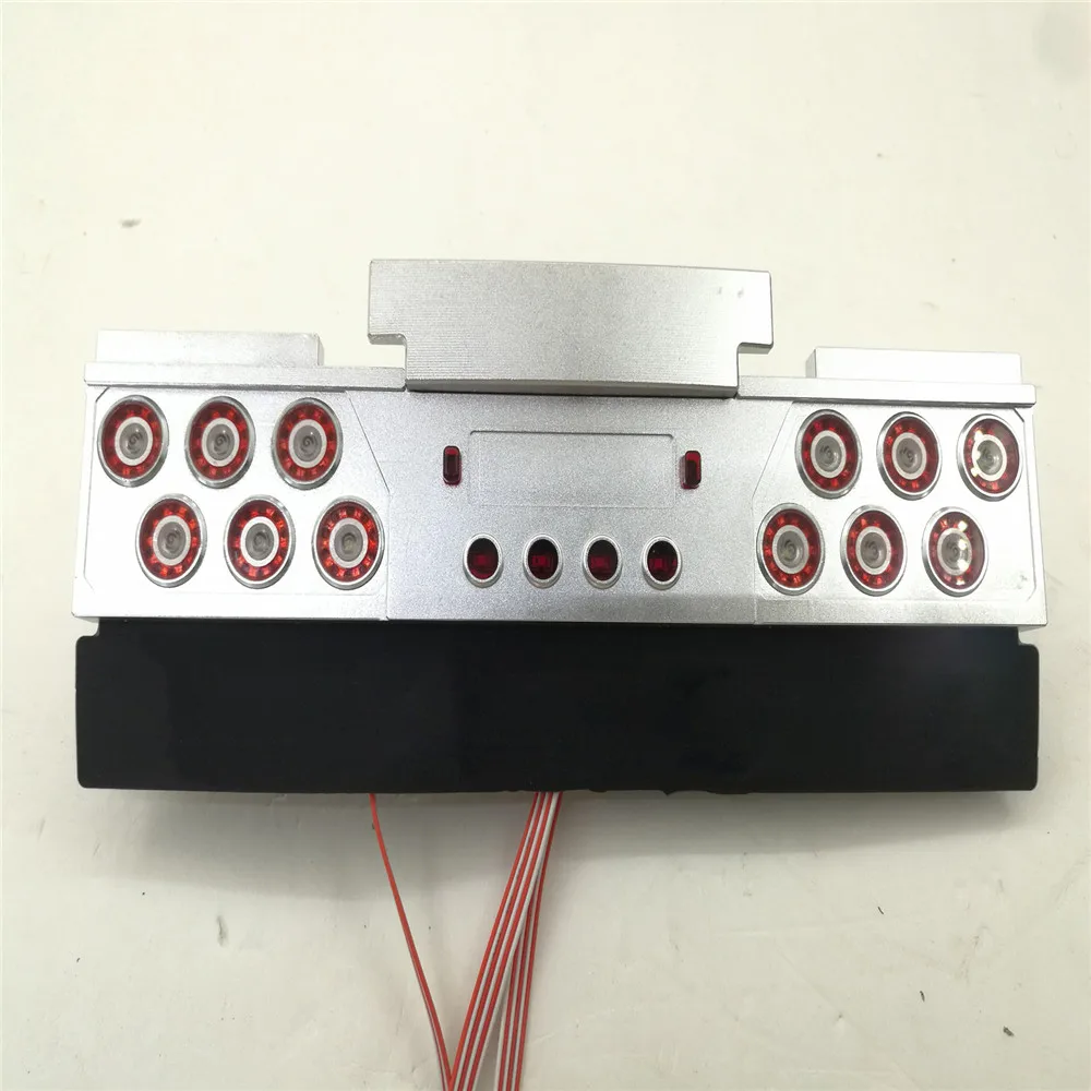

Replacement LED Taillight Modification Lamp for 1:14 TAMIYA Stiholt Actros Scania Man King Volvo RC Truck Tractor Upgrade Parts