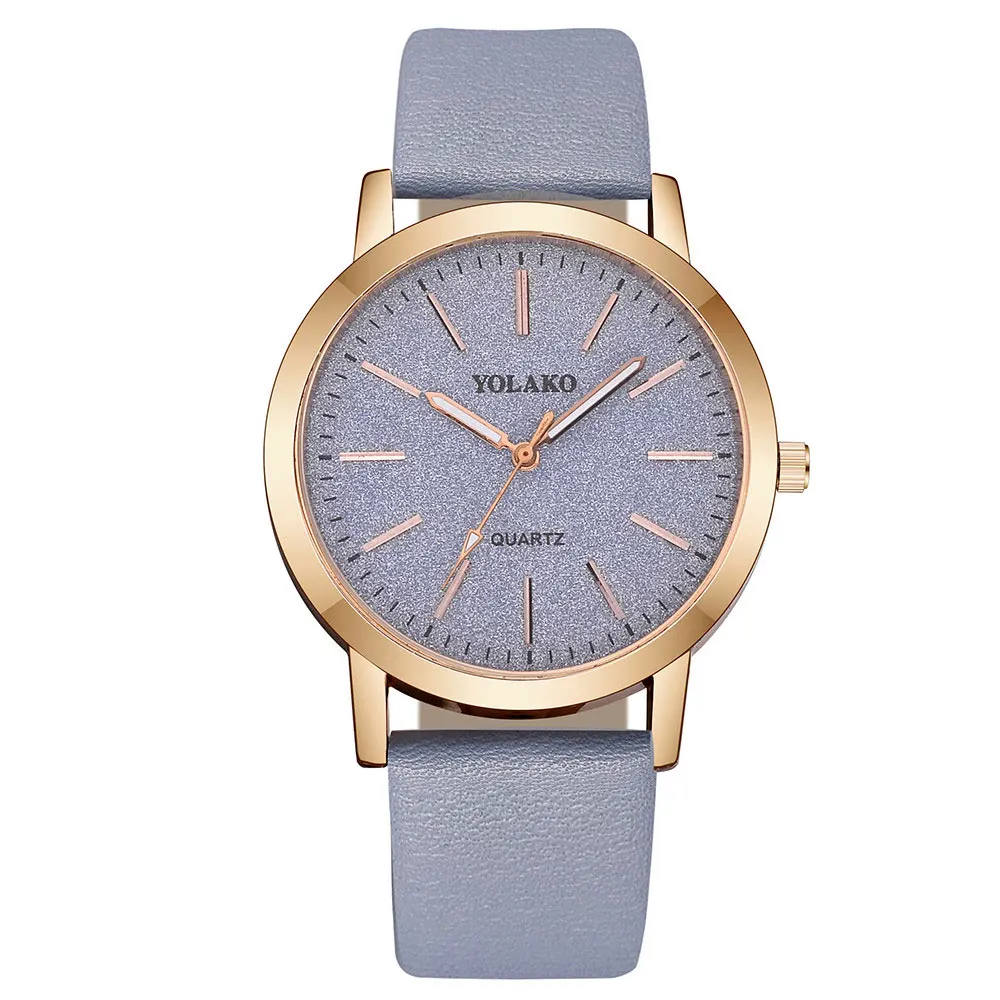 G Новые женские часы reloj mujer, подарки, женские наручные часы, повседневные кварцевые часы с кожаным ремешком, звездное небо, часы для девочек, аналоговые наручные часы - Цвет: G