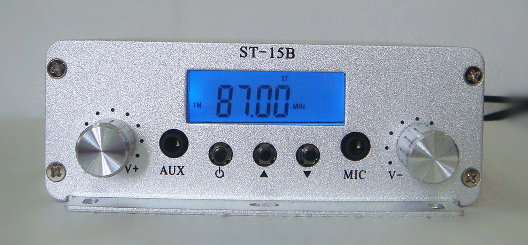 Rf fm 15w стерео передатчик 1 5 w/15w 87-108MHZ только хост TNC/BNC ST-15B частотная модуляция