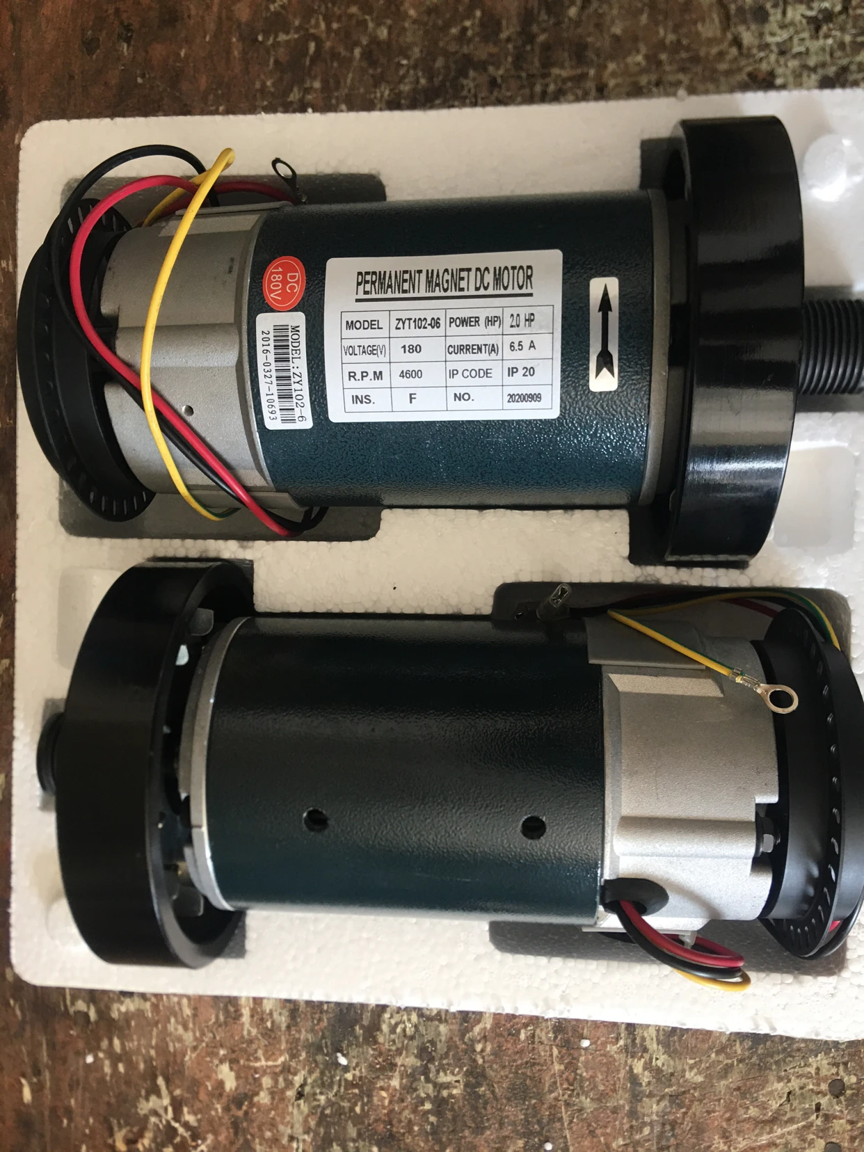 Беговая дорожка двигатель постоянного тока ZYT102 06 2.0hp 180v 4600rpm 6.5A|Двигатель DC| |