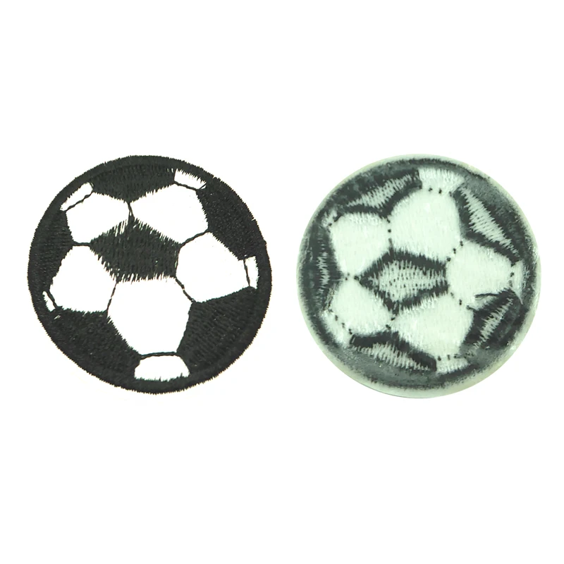 Новые 10 шт футбольные вышитые патчи для одежды железные на нашивки значки