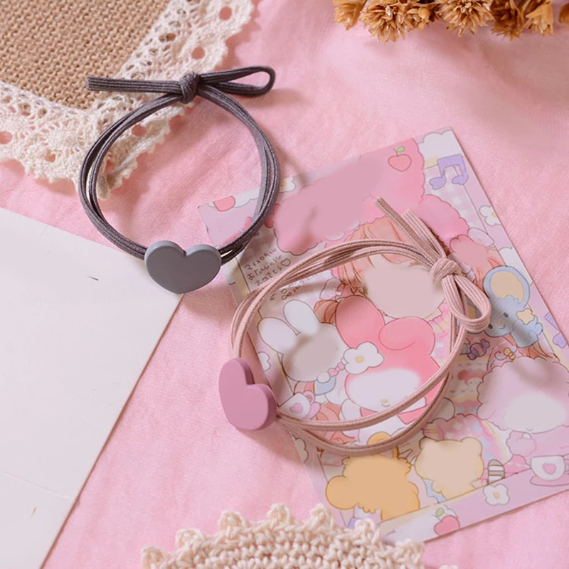 Женская эластичная лента для волос в форме сердца 4 цвета| |