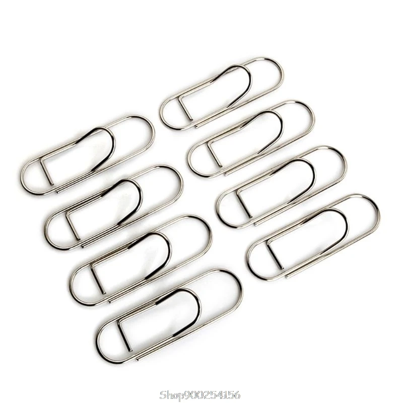

25Pcs Stainless Steel Pen Holder Clip for Notebook Journals Paper Clipboard Pictures School Office Supplies O09 20 Dropship