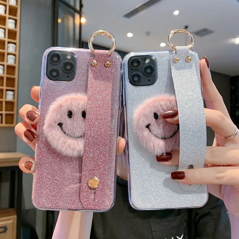 Блестящий чехол на запястье для Oppo Realme X2 Pro Reno ACE K1 R15X A39 A57 F1A A5 A3S A59 F1S A7 A71 A77 F3 A83 a1 F5 A73