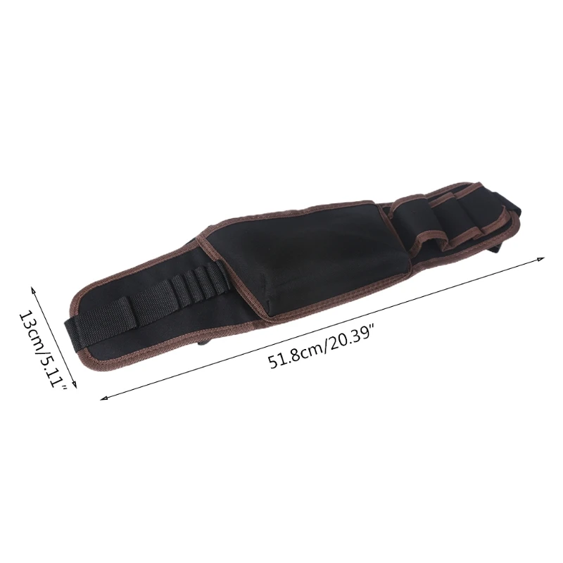 

Practical Waist Tool Bag Polyester Tool Storage Bag Small Waist Bag 1 Pc