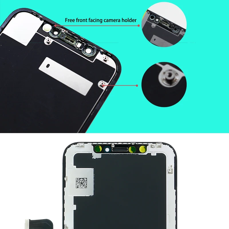 BFOLLOW Copy LCD OLED сборка для iPhone X Сменный дисплей дигитайзер AAA с верным тоном рамка