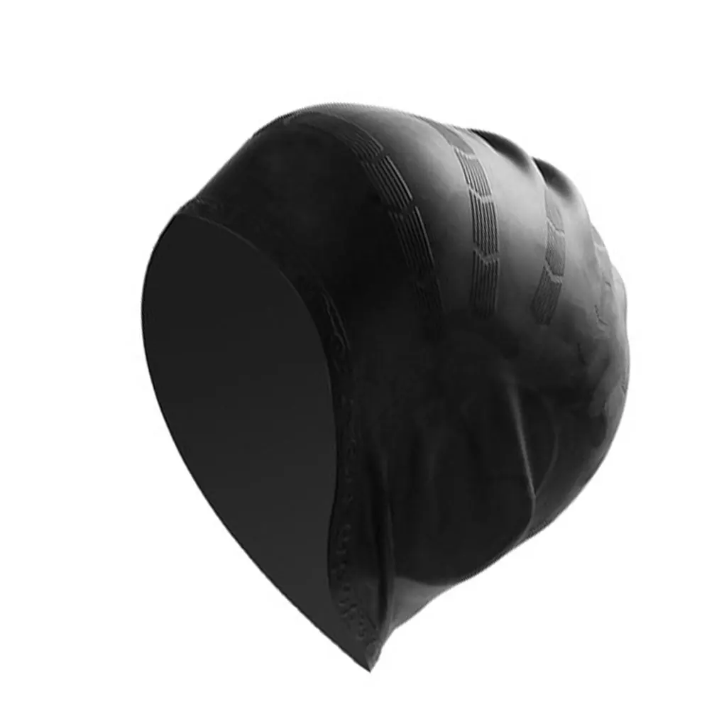 Силиконовая шапка для плавания BOIHON женская с длинными волосами защитная