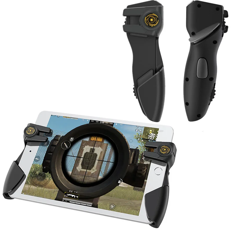 

Móvil juego for PUBG Controller para Ipad Tablet Joystick 6 dedo mobile Gamepad objetivo botón L1R1 tirador gatillo de para