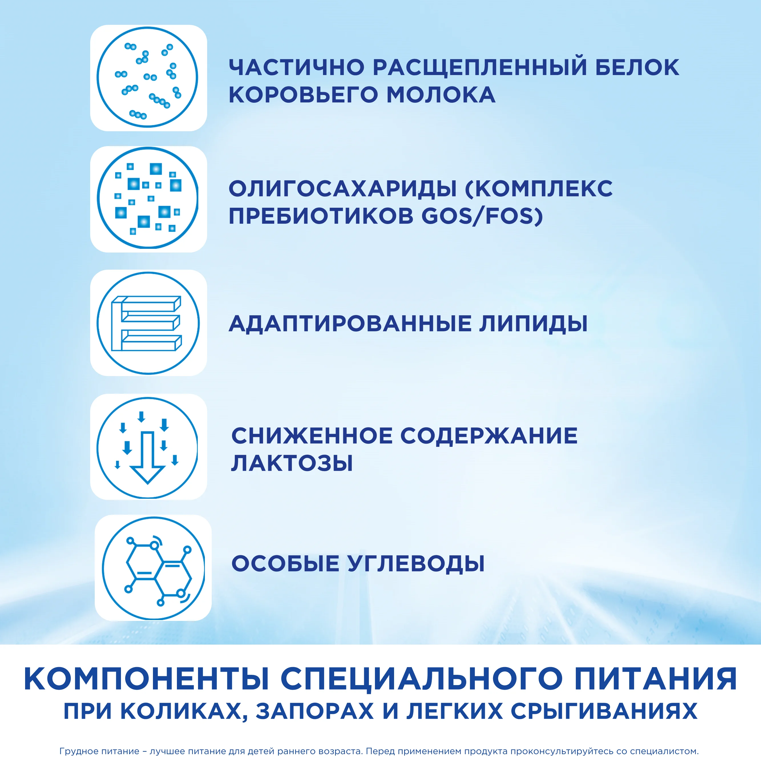 Молочная смесь Нутрилон Комфорт 1 с 0 до 6 месяцев 900 г|Специальное сухое молоко| |
