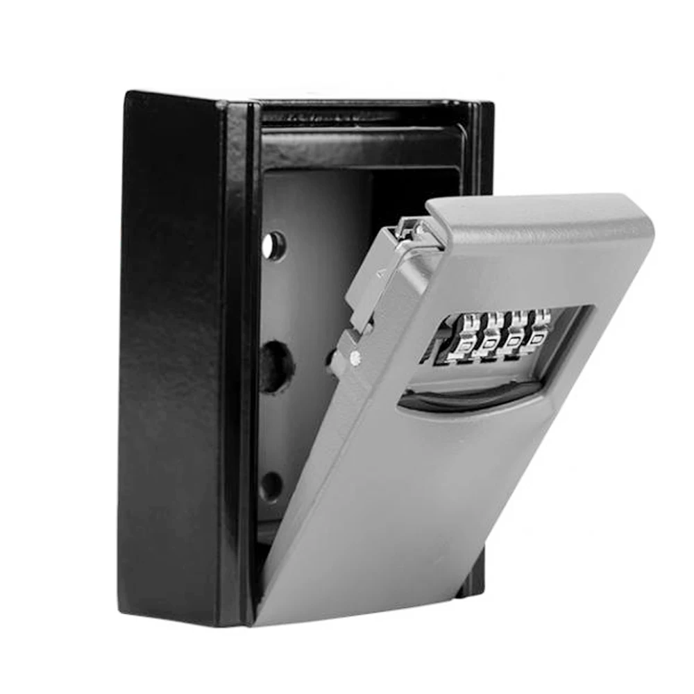 Алюминиевый сплав ящик для ключей с паролем замок безопасности хранения 4 цифры