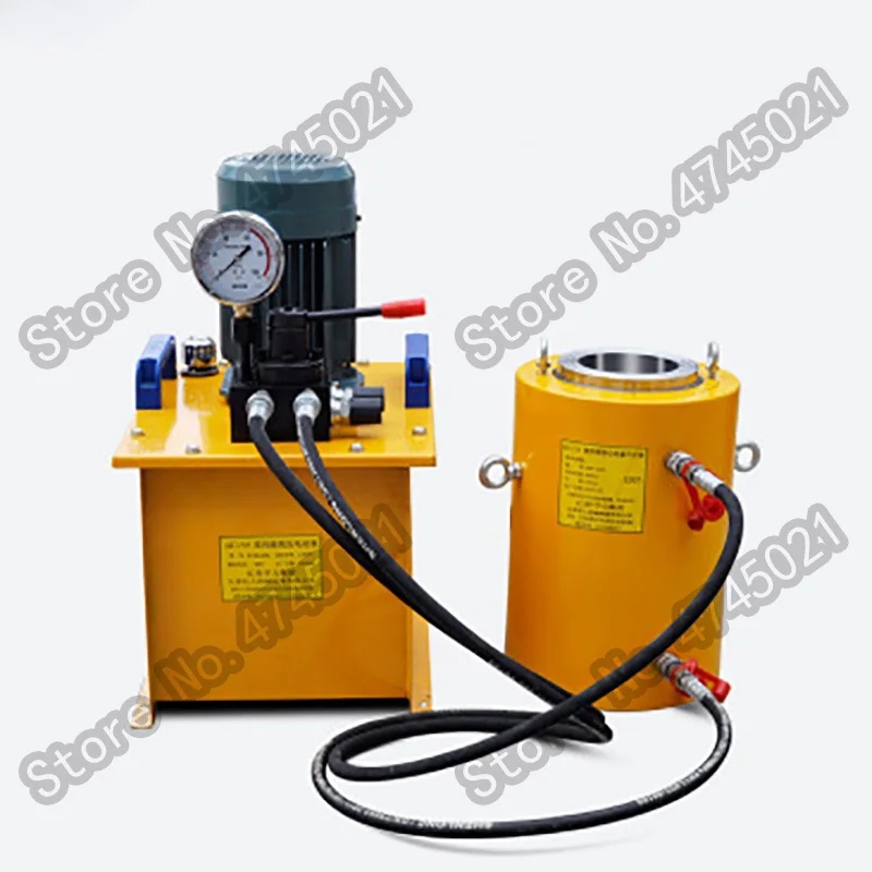 100T 38 мм гидравлический полый плунжерный домкрат Ram цилиндр | Инструменты