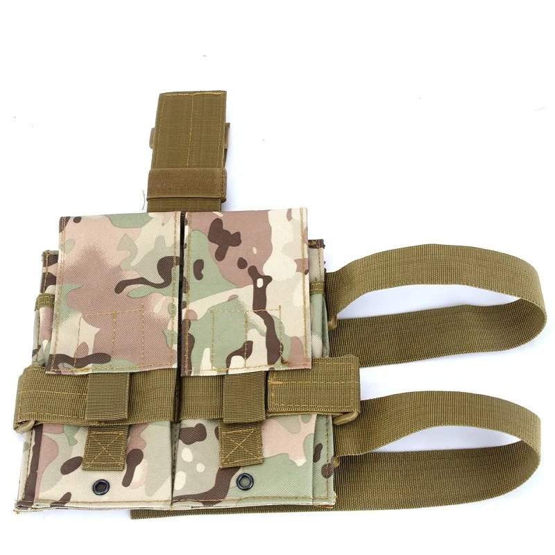 Тактические мешочки для журналов 2 Molle M4 универсальная сумка ног винтовки мешочек