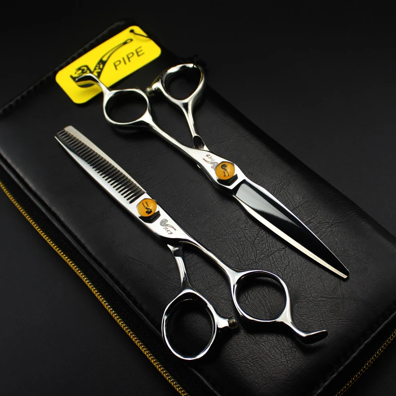 Набор профессиональных парикмахерских ножниц 6 дюймов прямые ножницы и