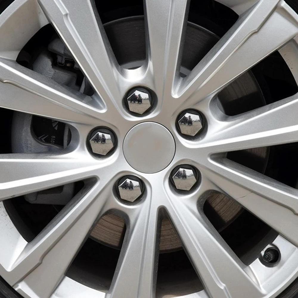20 шт. крышек гаек колеса автомобиля диаметром 17 мм для Chevrolet Cruze, Fiat 500, Ford Focus, Volvo, Nissan Qashqai, KIA On.