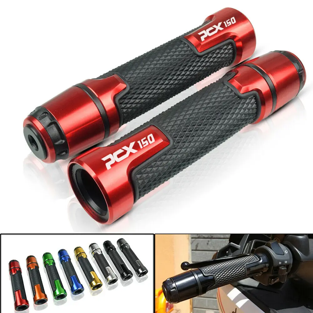 

7/8" Aluminum Motocycle Handlebar Hand Grips hand grip For Honda PCX150 CX-150
