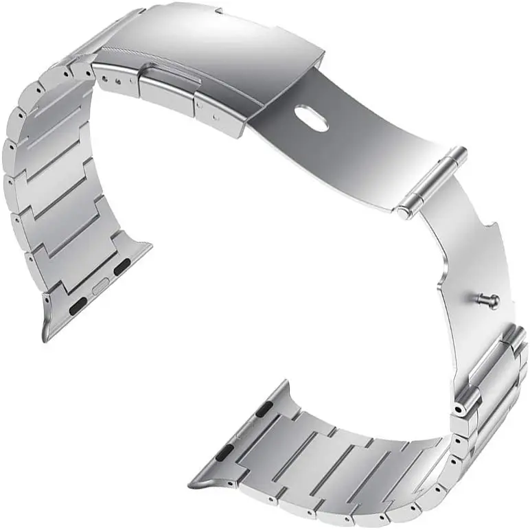 Ремешок сменный титановый для Apple watch быстросъемный Браслет iwatch 7 6 5 4 3 2 SE 45 мм 41 44 42