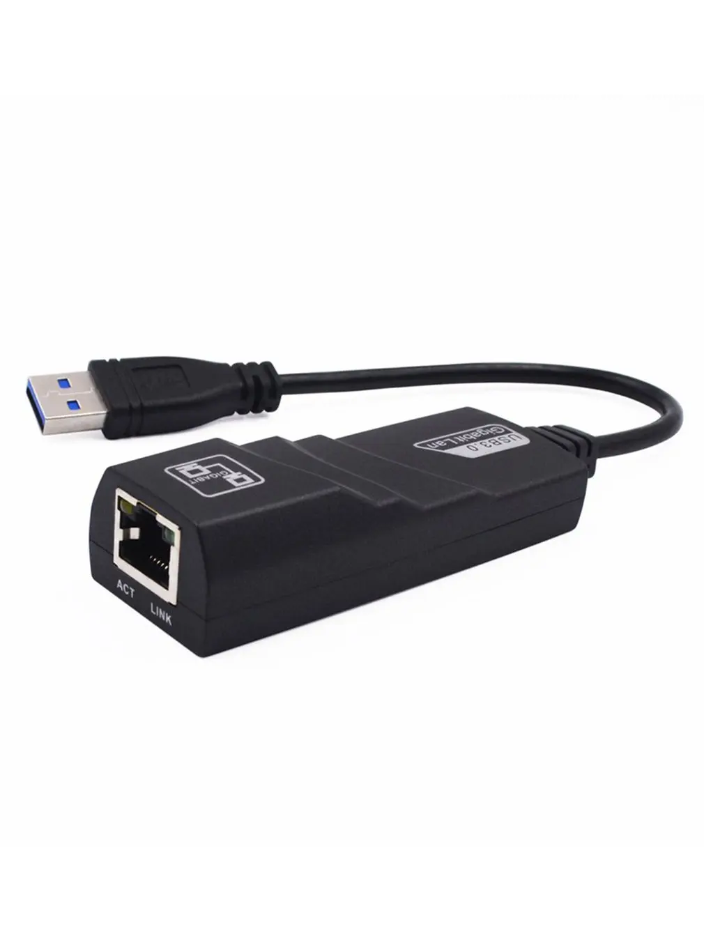 

USB 3,0 Gigabit LAN USB 3,0 к RJ45 Gigabit Ethernet адаптер 10/100/1000 Мбит/с от компьютера к маршрутизатору сетевой адаптер